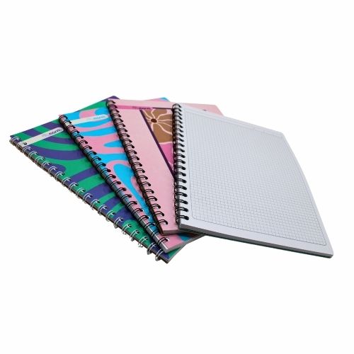 Cuaderno Argollado Cuadriculado 105 Por 80Hojas  (*)