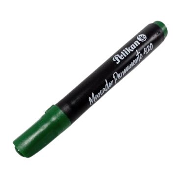 marcador permanente pelikan 420 verde