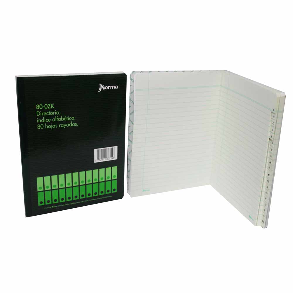 Libro Contabilidad Directorio 80 OZK Norma 500714