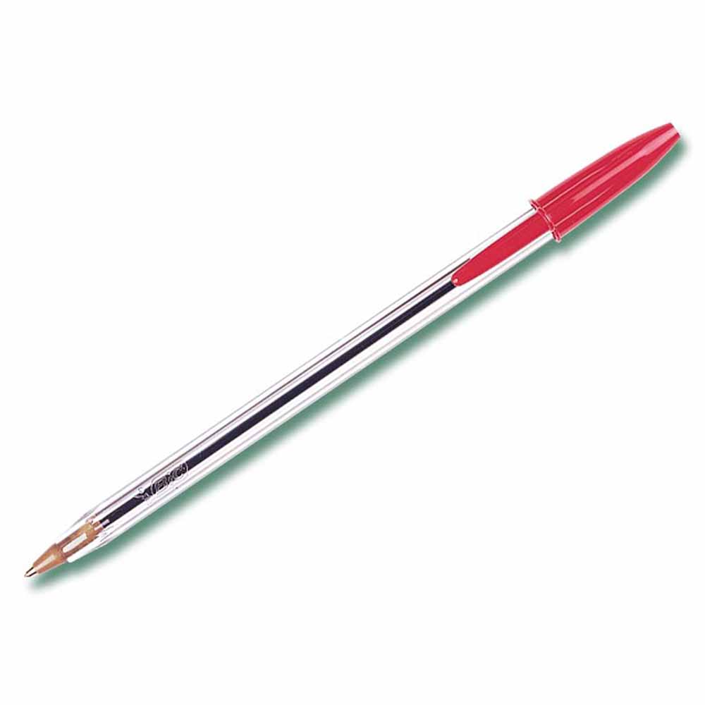 Boligrafo Bic Cristal Rojo Punta 1.0 mm