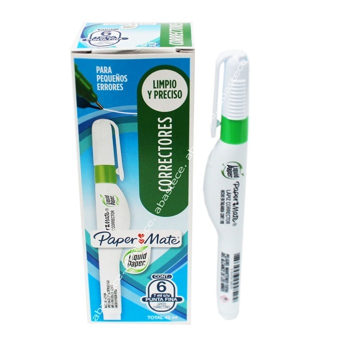 Lapiz Corrector Liquido 7 ml Papermate