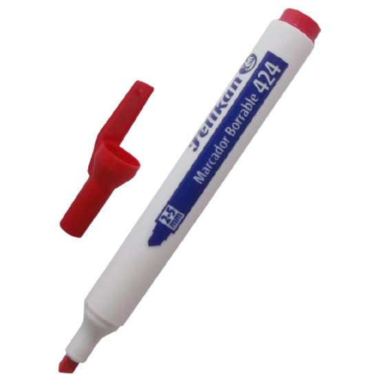 Marcador Seco Borrable Pelikan 424 Rojo