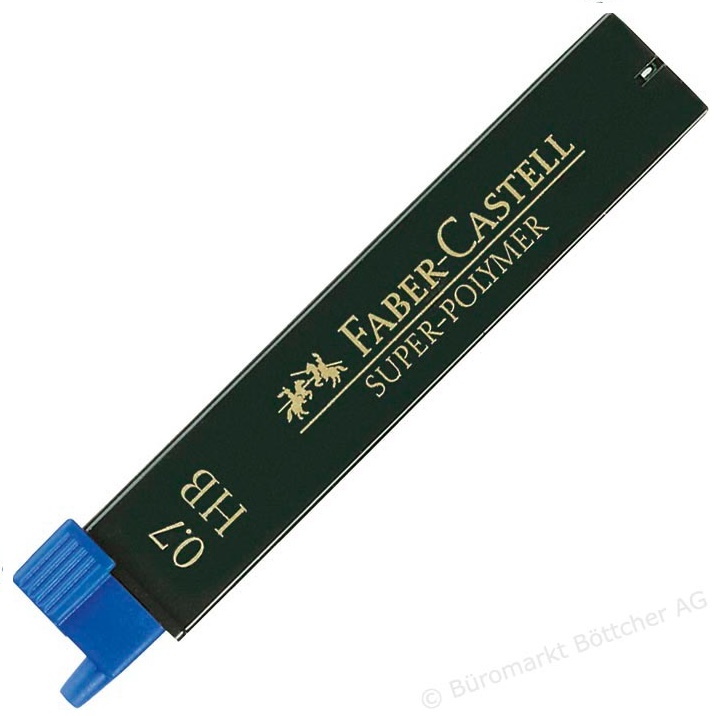 Mina 0.7 HB Tubo X 12 Minas Faber Castell