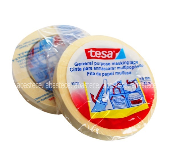 Cinta De Enmascarar Tesa Multiproposito 18mm X 40m