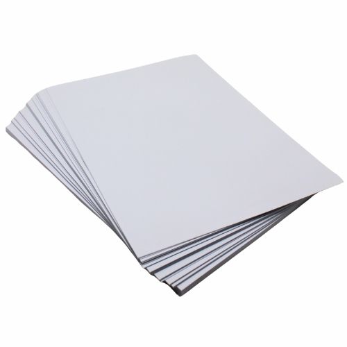 Cartulina Para Legajar Blanca en 1/8 Paq.x 100u