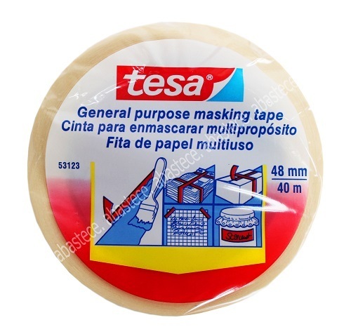 Cinta de Enmascarar Tesa Multiproposito 48mm x 40m