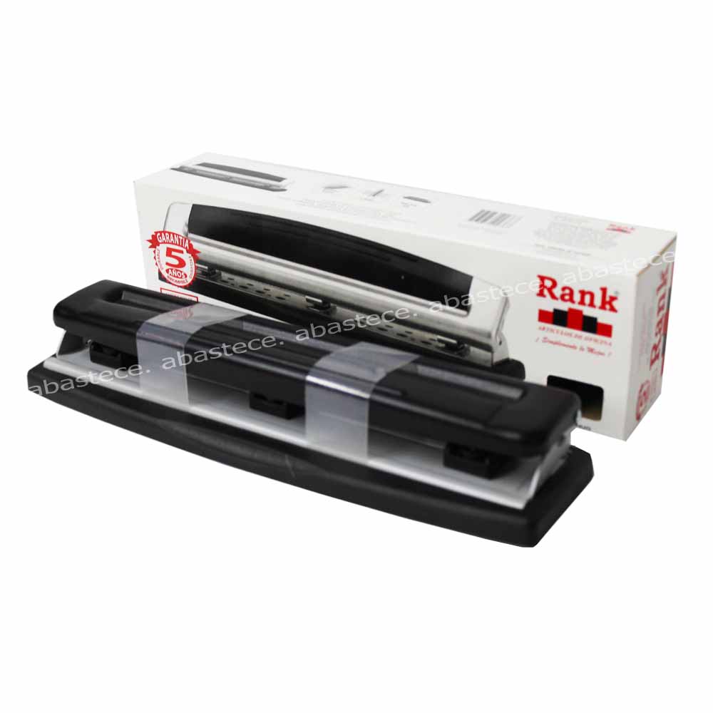 Perforadora Metalica 3 Huecos para 16 Hojas Rank 1090