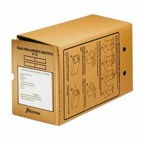 Caja Para Archivo No.12 Norma Por Unidad 500922