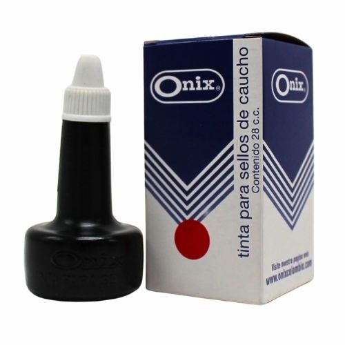 Tinta Para Sellos Roja Onix 28 Cc