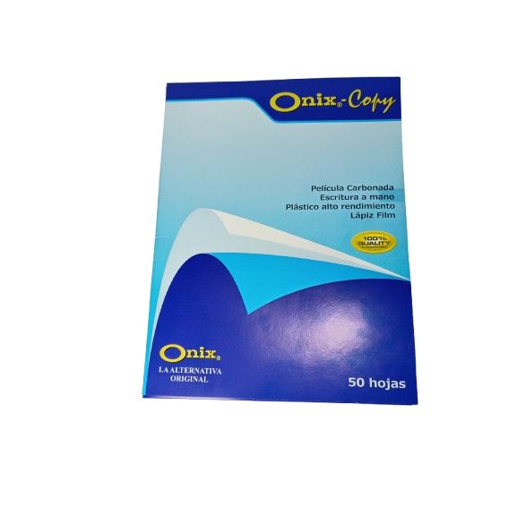 Pelicula Carbonada Mano Azul Carta Paq.x 50h. 500763