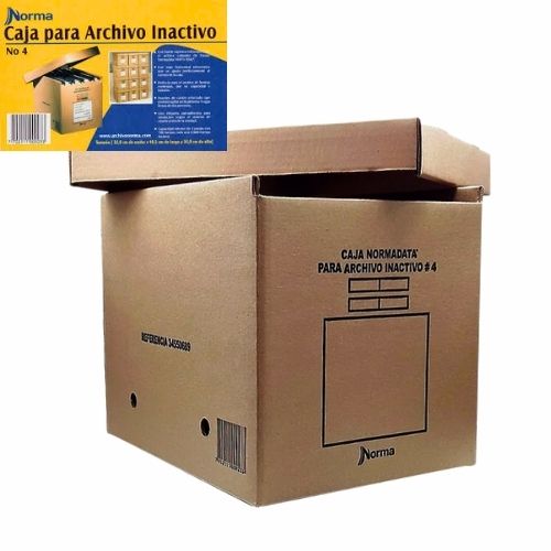 Caja Para Archivo No. 4 Norma Por Unidad 500923