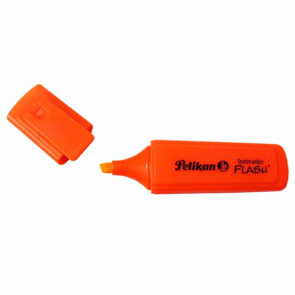 Resaltador Pelikan Flash Neon Anaranjado
