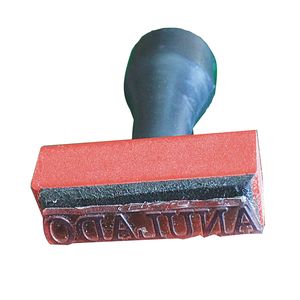 sello en madera  (anulado)