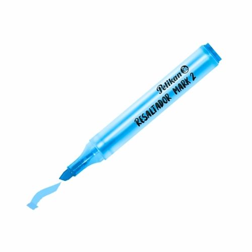 Resaltador Redondo Pelikan Mark 2 Azul Punta Biselada