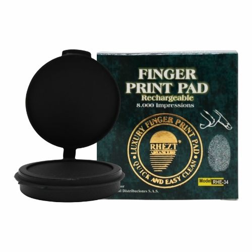 Almohadilla Dactilar Para 8000 Huellas Rhezt Ref RHE-34