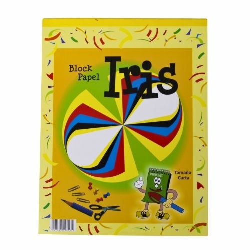 Block Iris Tamaño Carta Por 35 Hojas