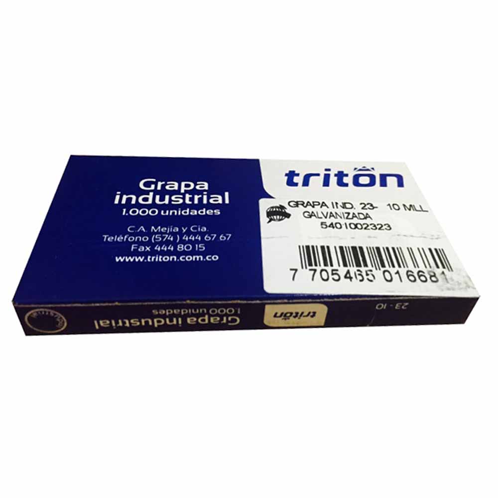 Gancho cosedora industrial Galvanizado 23/10 x 1000u.