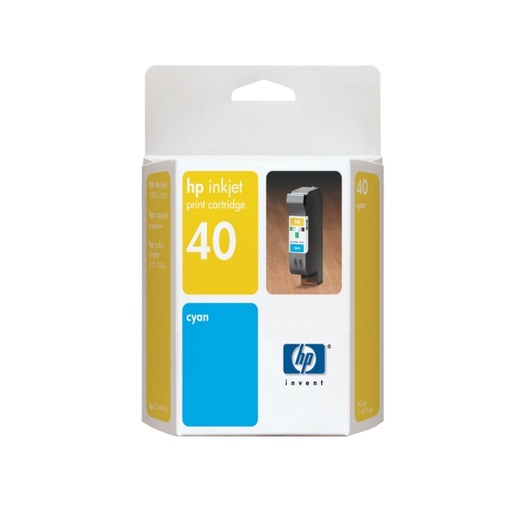 toner hewlett packard 51640 cyan