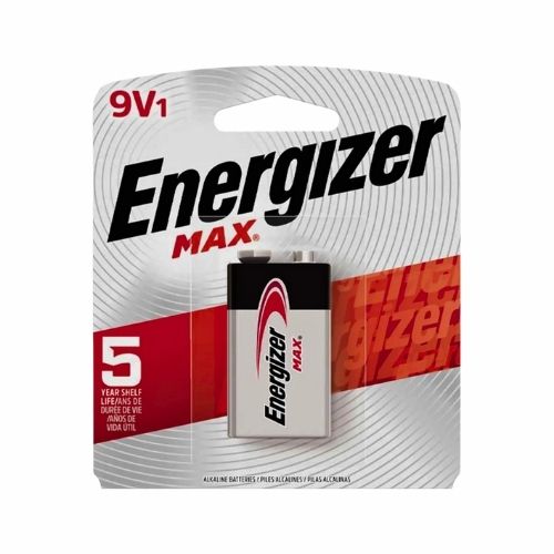 Pila Energizer MAX 9 Voltios Cuadrada Por Unidad