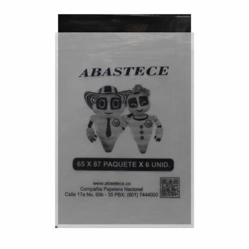 Bolsa Basura 65 x 87 Jumbo NEGRA C.2.3 Paq.x 6u.