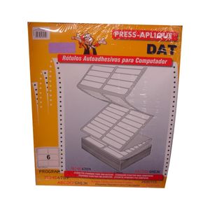 press aplique 134 x 89 carpeta dat x 150u.  ref: 2000