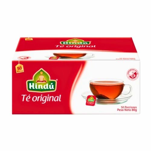 Te Hindu Negro Original Caja X 50 Sobres