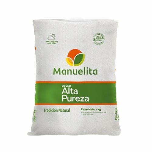 Azucar Manuelita Blanca Alta Pureza 1 Kg (=)