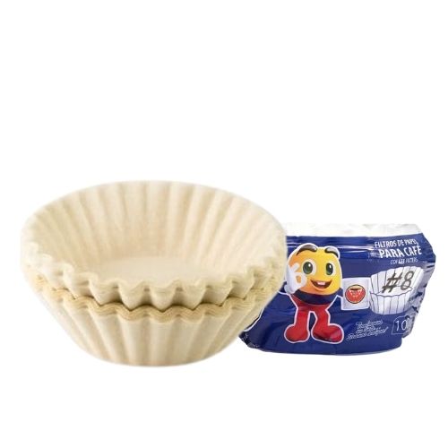 Filtro Para Cafe Papel No 8 Tipo Canasta Aguila Roja Paq.x 100u