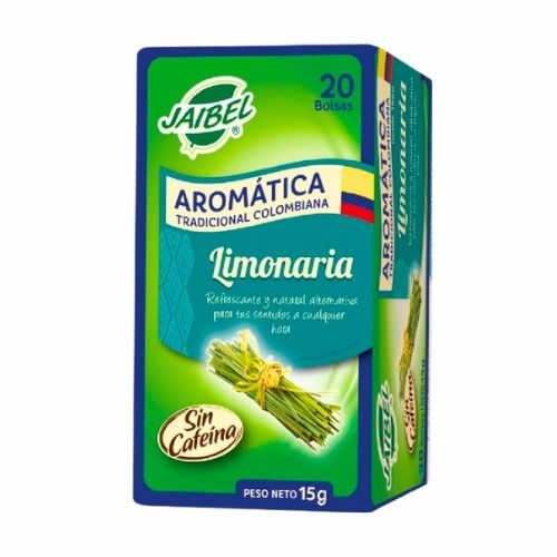 Aromatica Jaibel Tradicional Limonaria Caja X 20 Sobres