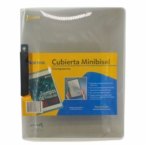 Cubierta Minibisel Plastica Humo Carta Norma 500776