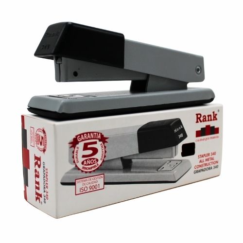 Cosedora Metalica Mediana para 25 Hojas Rank 340