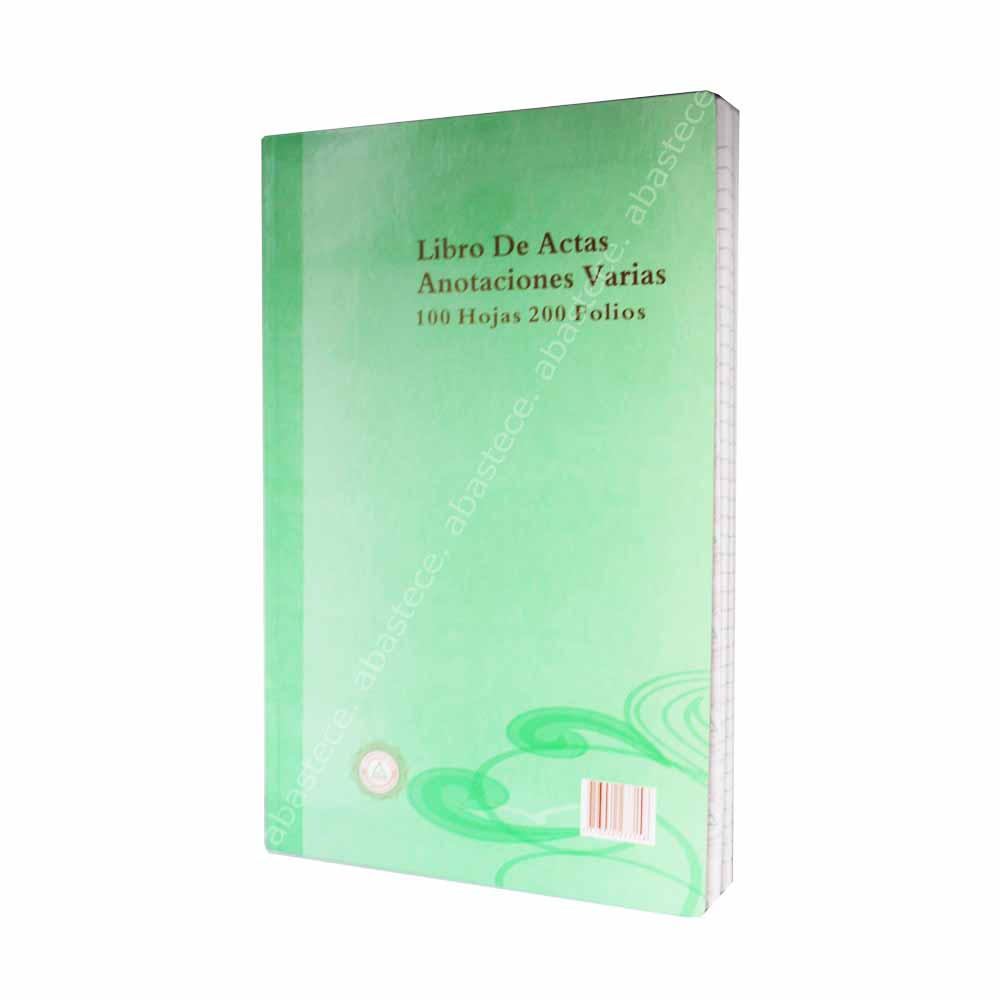 Libro de Actas Oficio 200 Folios 100H