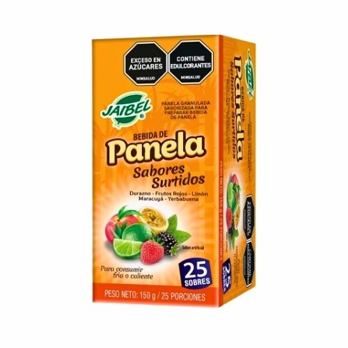 Aromatica De Panela Jaibel Surtida Cajita X 25 Sobres (=)