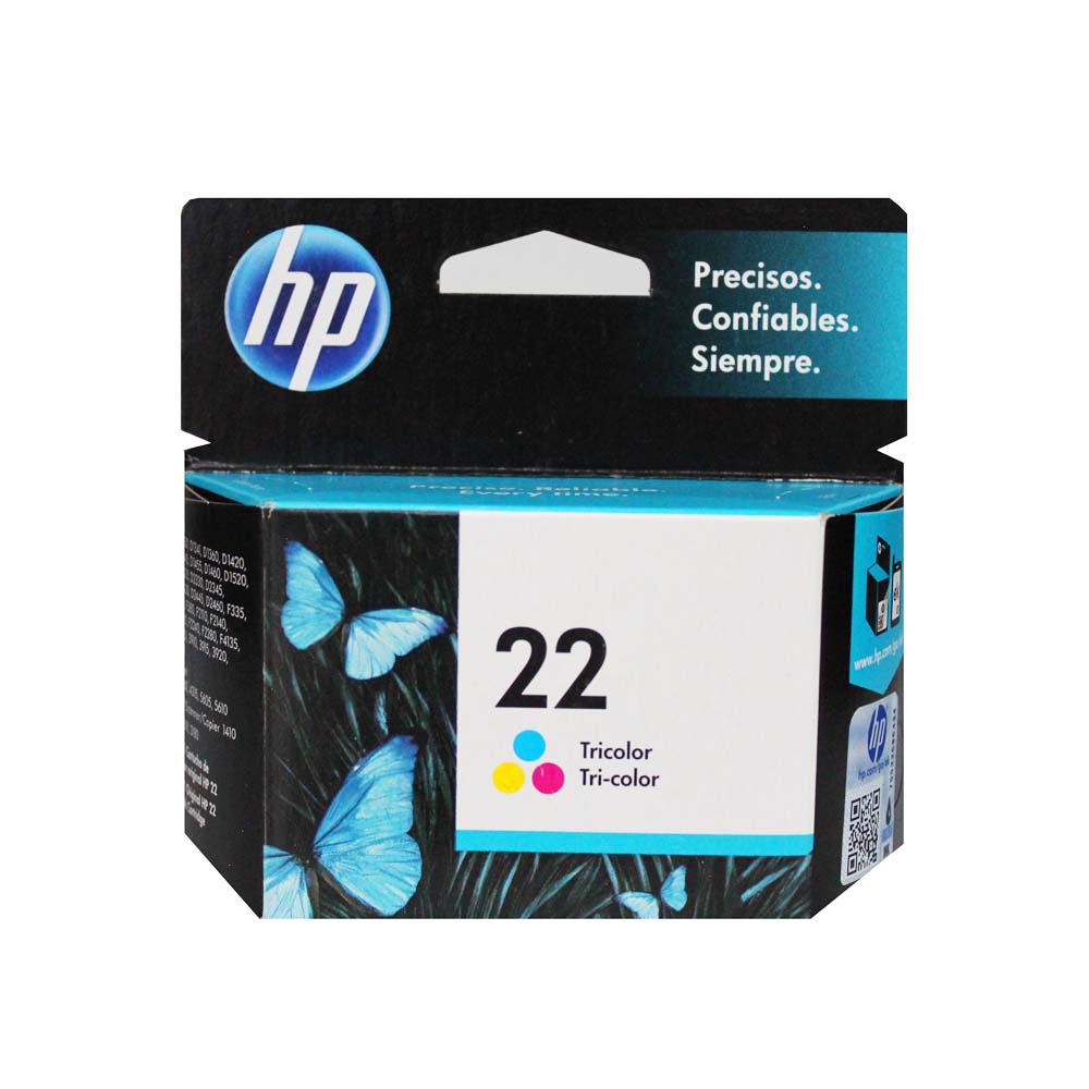 toner hewlett packard 9352 al no.22 tricolor