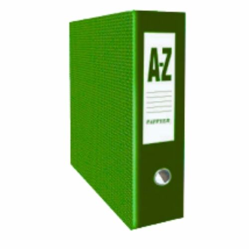 az oficio plastificado verde