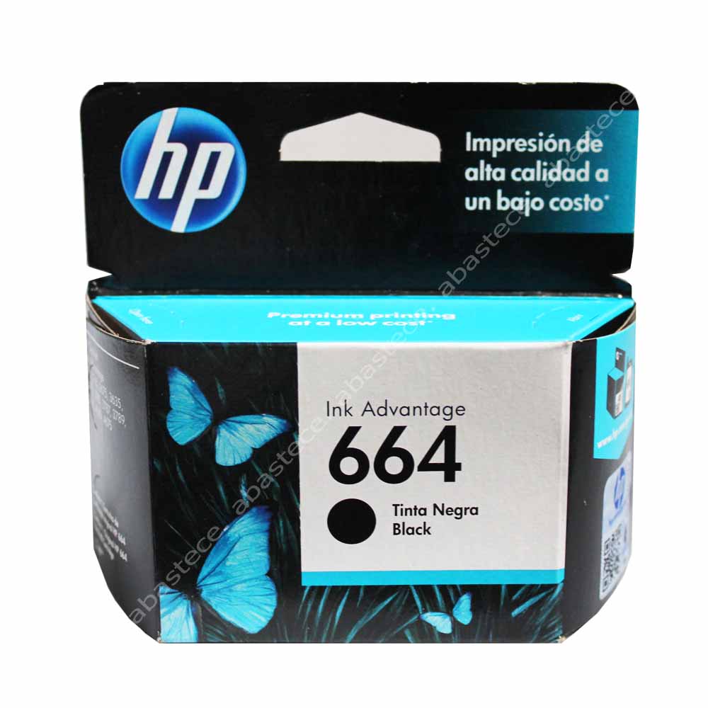 Toner Hewlett Packard F6V29AL Negra 664