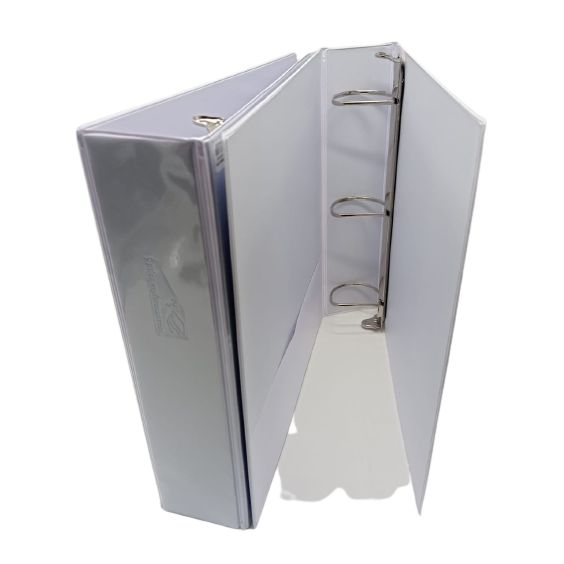 Pasta 3 Argollas 105 2 Pulgadas Blanca Herraje en D