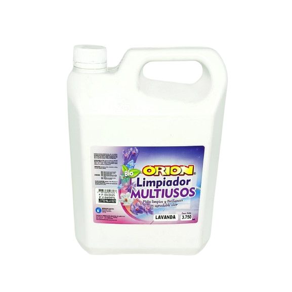 Limpiador Multiusos Lavanda Pisos Brillantes Orion 3750 Ml