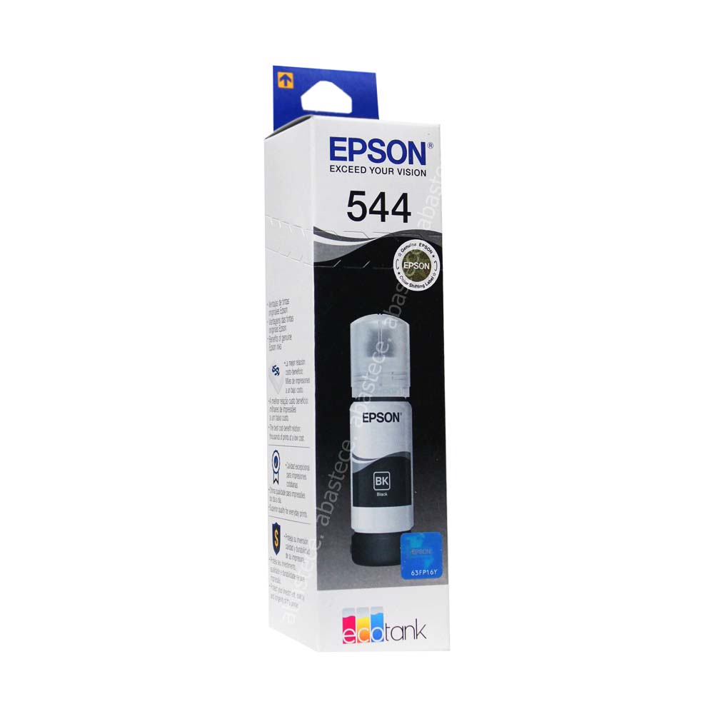 Tinta Botella Epson T544120 Negra