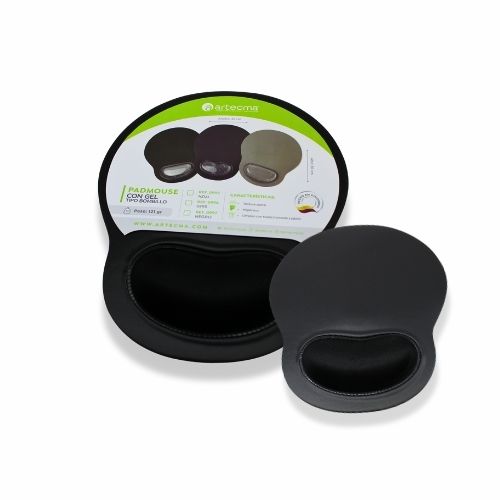 Pad Mouse PVC Jersey Negro Artecma Ref: 1053