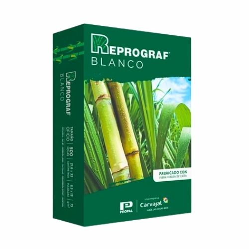 Resmas Oficio Bond Blanco 500 Hojas 75 G Reprograf