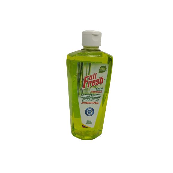 Jabon Liquido Para Manos Vit.E Bambu Full Fresh 500 Ml
