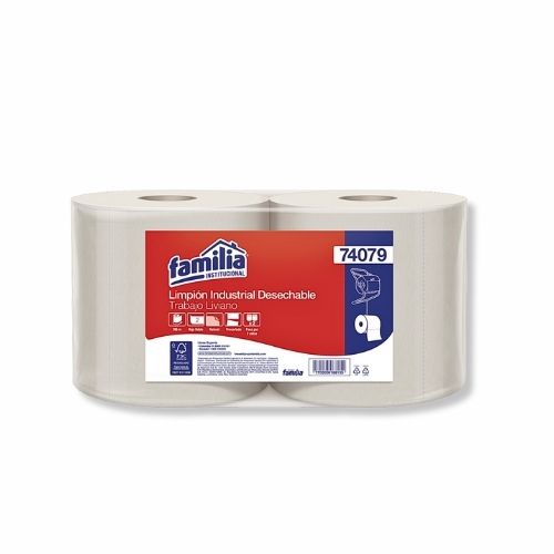 Limpion Industrial Familia Trabajo Liviano 2x305m 74079
