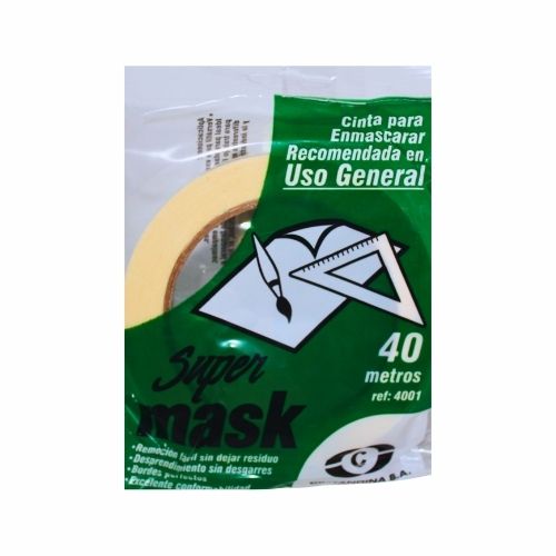 Cinta de Enmascarar Cintandina Ref: 4001 18mm x 40m