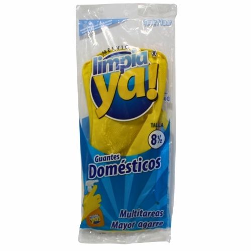 Guante Domestico Amarillo Calibre 18 Talla 8 - 8.5