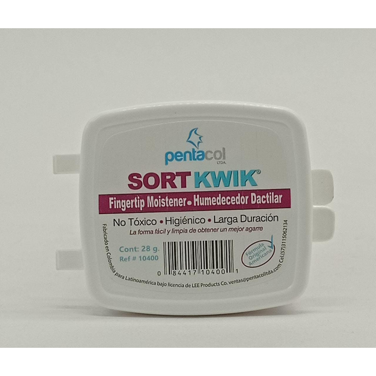 Humedecedor Dactilar Cuenta Facil Sortkwik 28g 1oz