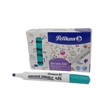 Marcador Seco Borrable Pelikan Ref 426 Turquesa