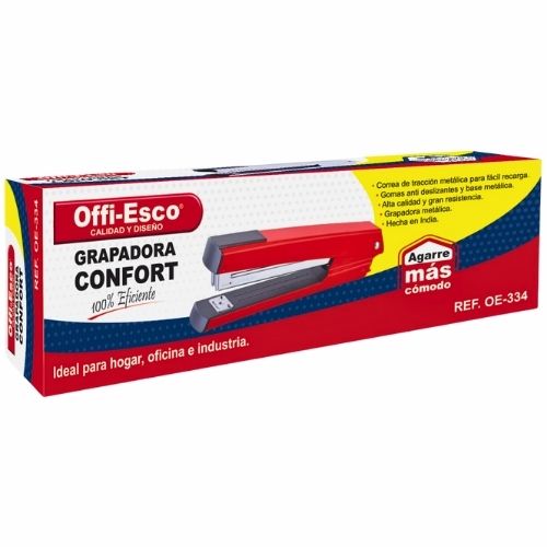 Cosedora Grande Metalica Para 25 Hojas Offi Esco OE-334