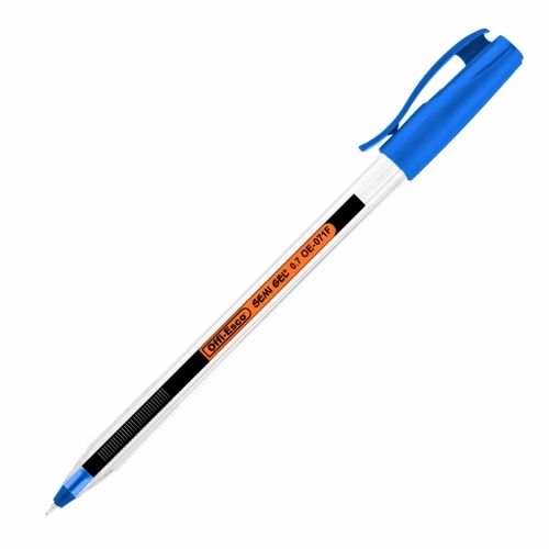 Esfero Offi-Esco OE-071F Semi Gel Azul 0.7 Mm Tapa