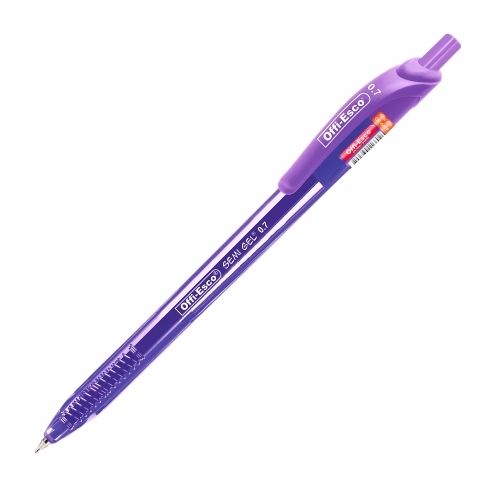 Esfero Offi Esco OE 053F Semi Gel Morado 0.7 Retractil